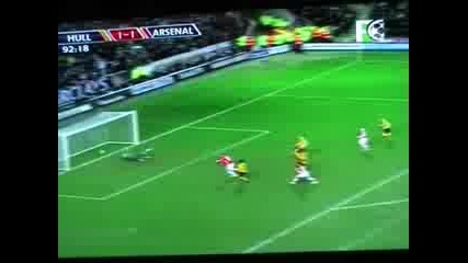 Hull City 1 - 2 Arsenal 13 March 