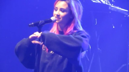 Прекрасната!!! Demi Lovato - Believe in Me (soundcheck) - Camden, Nj