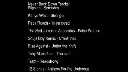 Never Back Down Soundtracks