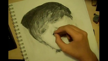 как да нарисуваме Justin Bieber 