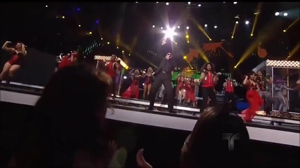 Pitbull - Sube Las Manos Pa Arriba Official Hd Live Latin Billboard Music Awards 2012