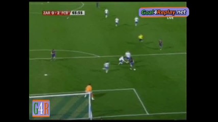 Real Zaragoza - Barcelona 0 - 2 (2 - 4, 21 3 2010) 