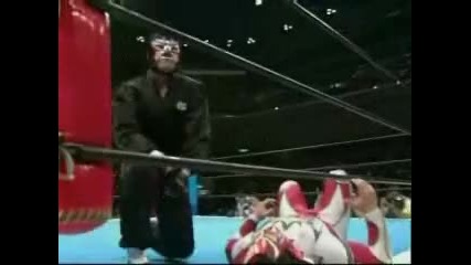 Jushin Liger Vs The Great Sasuke (j Cup 07-08-94) Част 2/2