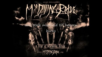 My Dying Bride - A Kiss To Remember (lyrics)