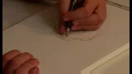 !! Уроци по рисуване - Как да рисуваме череп ** Vbox7 * 