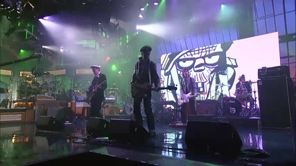 Gorillaz - O Green World (live on Letterman) 