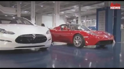 Strom fur funf Tesla stellt die Elektro-limousine S