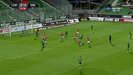 Лудогорец - Валур 2:0 /първо полувреме/