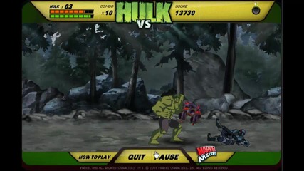 Hulk Vs Бързо Превъртане