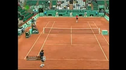 Roland Garos - Federer - Querrey - 2:1