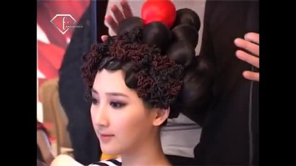 fashiontv Ftv.com - New Silk Road Model Look Sanya makeup 