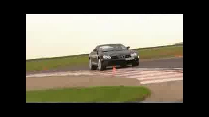 mercedes mc laren test lap drift