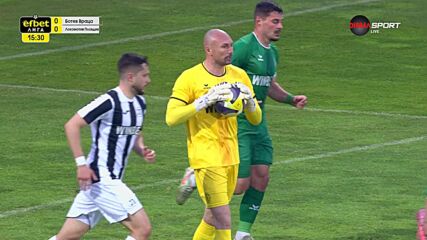 Ботев Враца - Локомотив Пловдив 0:0 /първо полувреме/