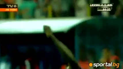 лeвски 2 - 1 аик 