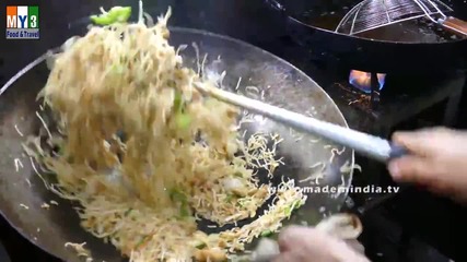 Бърза Храна на улицата .. How To Make Chilly Chicken Fried Rice - Street Food All Around The World