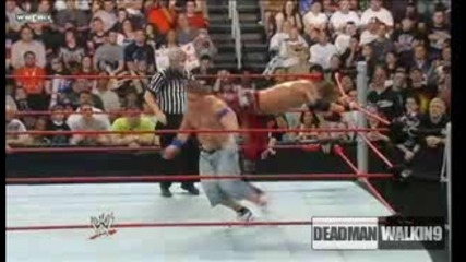 Wwe Backlash 2009 - Edge vs John Cena - Last Man Standing Match (втора част)