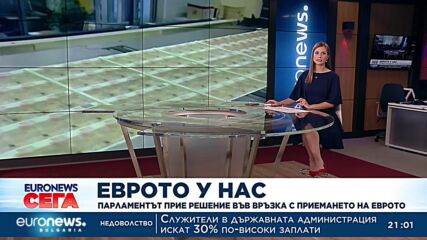 Парламентът прие решение във връзка с еврото