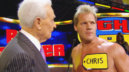 Bob Barker and Chris Jericho have a heated confrontation: Raw, Sept. 7, 2009