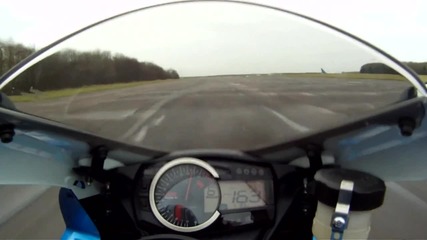 Ужасия!! - gsxr 600 k11 176mph=283.24km/h