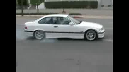 E36 M3 Burnout