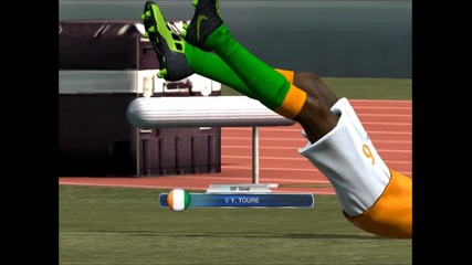 Argentina - Kote D`ivoare goal Y.toure (fifa 12 )