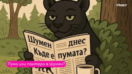 Шуменски мистерии: Черната пантера на свобода!
