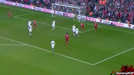 Luis Suarez Vs Man United Assists, Freekick & Skill