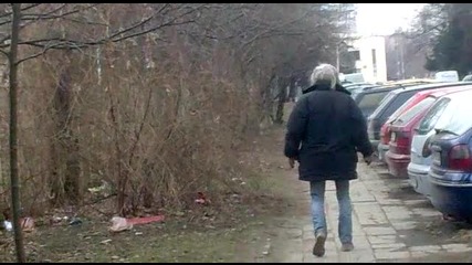 клошар в квартал Гоце Делчев 