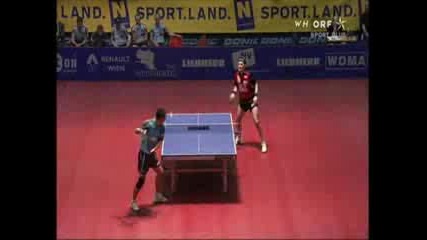 Тенис На Маса - Chen Weixing Vs.jean Michel Saive 2008