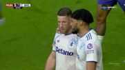 Goal by Aston Villa