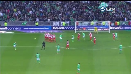 Сент Етиен - Монако 0:0 /първо полувреме/