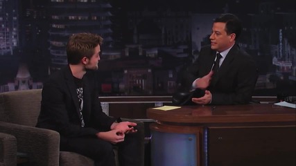Robert Pattinson on Jimmy Kimmel Live Part 2