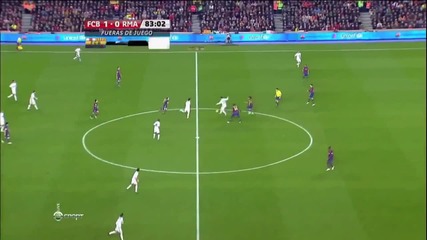 Финт на Carles Puyol vs Real Madrid