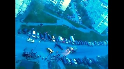 Такси се удари в няколко коли в столичния квартал "Люлин"