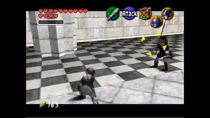 Ocarina of Time-playing as Dark Link