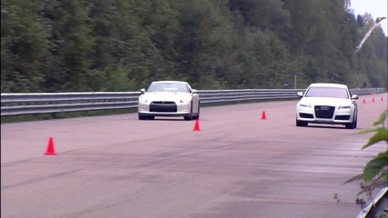 Audi Rs6 Evotech vs Nissan Gt-r Stage 2