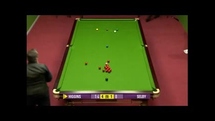 Snooker Welsh Open 2010 Quarter Final John Higgins vs Mark Selby Част 4 