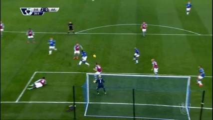 Евертън - Астън Вила 4:0, Висша лига, 13-и кръг