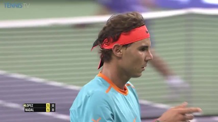 Shanghai 2014 - Hot Shot From Rafa Nadal