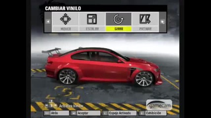 Need For Speed Pro Street, making a Bmw M3