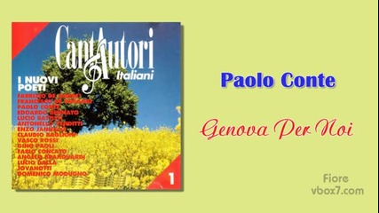 03. Paolo Conte - Genova Per Noi