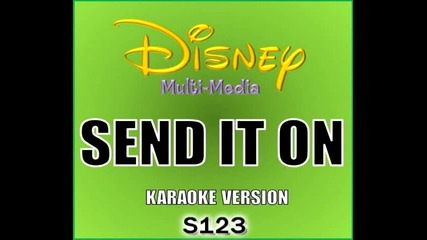Disney Channel Stars - Send It On Karaoke ( Instrumental Version ) 