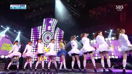 131215 Heyne - Love 007 @ Inkigayo