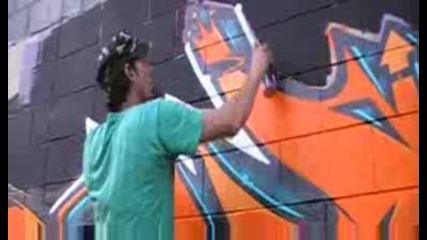 Graffiti - Vans,  Sofles & Sirum representin Ironlak Paint