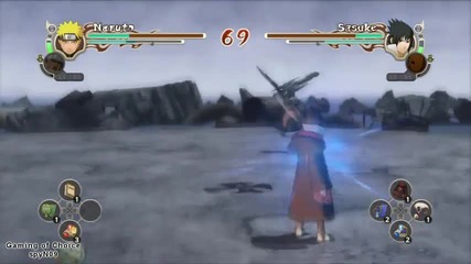 Naruto Shippuden Ultimate Ninja Storm 2 - 011 - Sage Naruto vs Taka Sasuke