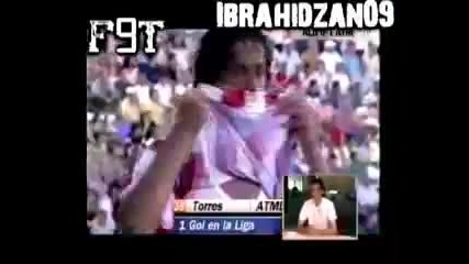 Първият Гол на Торес с Фанелката на Атл.мадрид