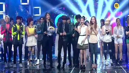 Today's Winner - Cn Blue @ Inkigayo (22.04.2012)