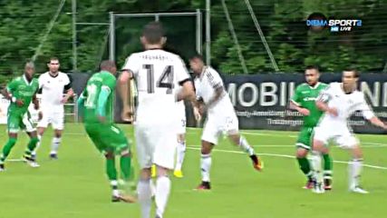 Лудогорец - Динамо Тбилиси 2:0 /полувреме/