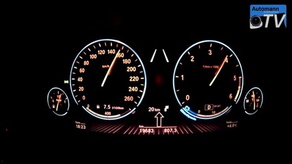 2013 Bmw 525d xdrive Touring - 0-200 km h acceleration (1080p Full Hd) (hd)