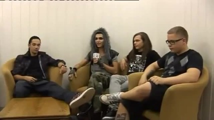 Tokio Hotel - Muz Tv - Backstage Interview - 03.06.2011 [превод][hq]